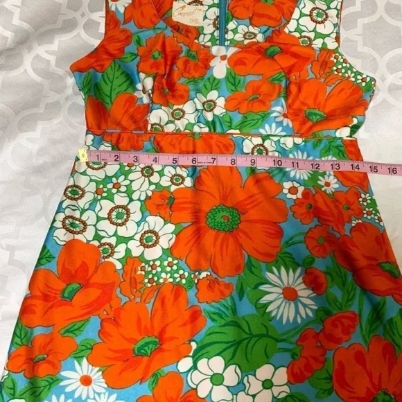 Concept 70’s‎ Vintage Floral Maxi Dress - Picture 15 of 16